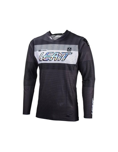 LEATT NOWOŚĆ KOSZULKA MOTO 5.5 ULTRAWELD JERSEY GRAPHITE KOLOR GRAFITOWY/BIAŁY ROZMIAR M