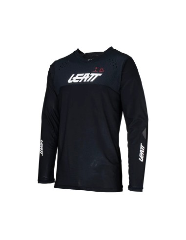 LEATT NOWOŚĆ KOSZULKA MOTO 4.5 ENDURO JERSEY BLACK KOLOR CZARNY ROZMIAR M