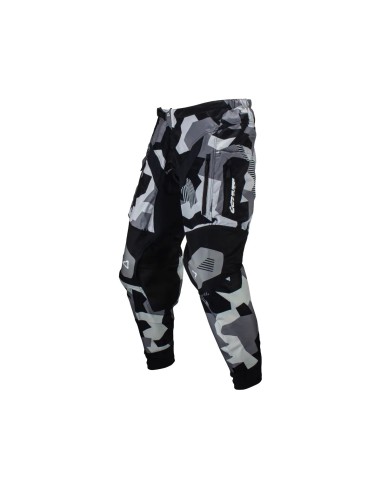 LEATT NOWOŚĆ SPODNIE MOTO 4.5 ENDURO PANTS FORGE KOLOR CZARNY/SZARY/CAMO ROZMIAR M