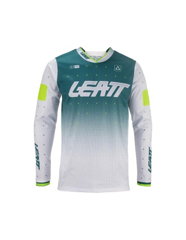 LEATT NOWOŚĆ KOSZULKA MOTO 4.5 LITE JERSEY ACID FUEL KOLOR ZIELONY/BIAŁY/ZIELONY FLUO ROZMIAR M