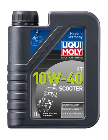 LIQUI MOLY OLEJ SILNIKOWY MOTORBIKE 4T MINERALNY 10W40 SCOOTER 1L (6)