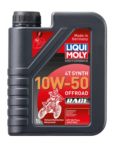 LIQUI MOLY OLEJ SILNIKOWY MOTORBIKE 4T SYNTETYCZNY 10W50 OFFROAD RACE 1L (6)