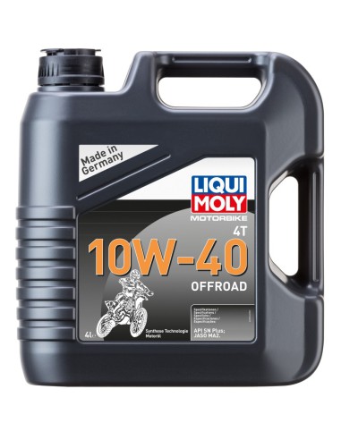 LIQUI MOLY OLEJ SILNIKOWY MOTORBIKE 4T 10W40 OFFROAD 4L (4)