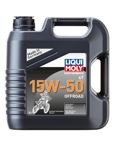 LIQUI MOLY OLEJ SILNIKOWY MOTORBIKE 4T 15W50 OFFROAD 4L (4)