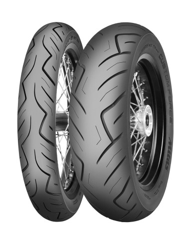 MITAS OPONA 130/90B16 (MT90B16) CUSTOM FORCE 73H TL TYŁ DOT 49/2023 (593382)