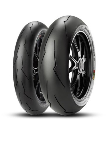 PIRELLI KOMPLET OPON (2166900/23) 120/70ZR17 DIABLO SUPERCORSA V2 SP (58W) TL M/C PRZÓD DOT 2023 + (2244800/22) 180/55ZR17