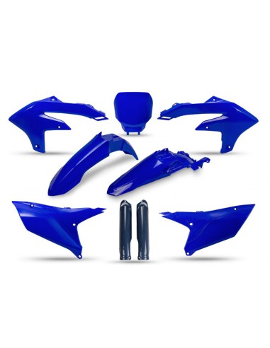 UFO KOMPLET PLASTIKÓW (FULL KIT) Z OSŁONAMI TELESKOPÓW (AMORTYZATORÓW) YAMAHA YZF 250 '24, YZF 450 '23-'24 KOLOR OEM