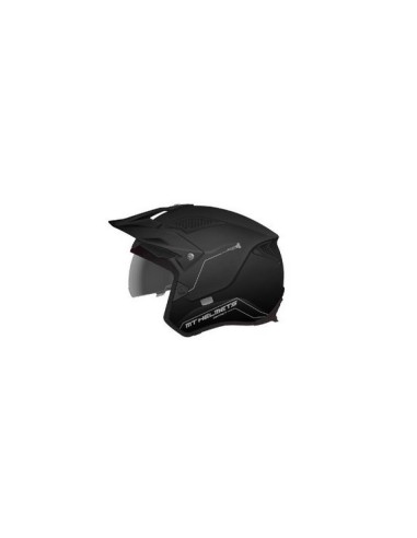 MT WYPRZEDAŻ KASK OTWARTY JET TRIAL DISTRICT SV S SOLID BLACK MATT KOLOR CZARNY MAT ROZMIAR M