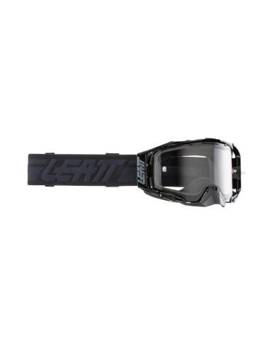 LEATT NOWOŚĆ GOGLE VELOCITY 6.5 GOGGLE STEALTH 58% KOLOR CZARNY SZYBKA PRZEŹROCZYSTA