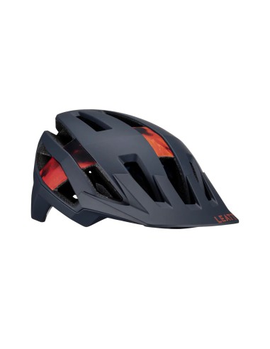 LEATT NOWOŚĆ KASK ROWEROWY MTB TRAIL 3.0 V23 HELMET SHADOW KOLOR SZARY/POMARAŃCZOWY ROZMIAR M (55-59 cm)