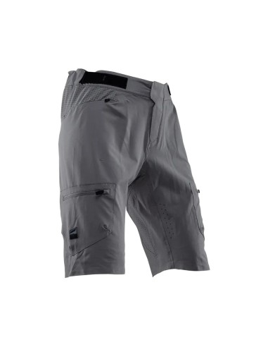 LEATT NOWOŚĆ SPODENKI ROWEROWE MTB ENDURO 2.0 SHORTS GRANITE KOLOR SZARY ROZMIAR M