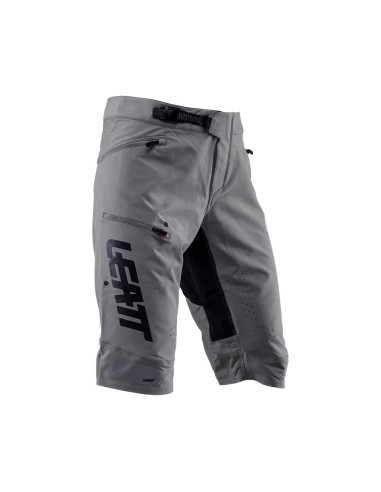 LEATT NOWOŚĆ SPODENKI ROWEROWE MTB GRAVITY 4.0 SHORTS GRANITE KOLOR SZARY ROZMIAR M