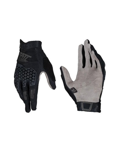 LEATT NOWOŚĆ RĘKAWICE ROWEROWE MTB 4.0 LITE GLOVE STEALTH KOLOR CZARNY ROZMIAR S