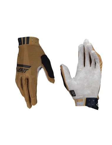 LEATT NOWOŚĆ RĘKAWICE ROWEROWE MTB 2.0 X-FLOW GLOVE PEANUT KOLOR BRĄZOWY ROZMIAR S