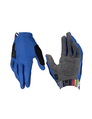 LEATT NOWOŚĆ RĘKAWICE ROWEROWE MTB 3.0 ENDURANCE GLOVE BLUE KOLOR NIEBIESKI ROZMIAR S