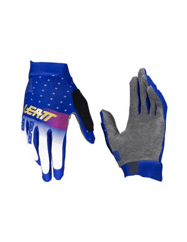 LEATT NOWOŚĆ RĘKAWICE ROWEROWE MTB 1.0 GRIPR GLOVE ULTRABLUE KOLOR NIEBIESKI/BIAŁY ROZMIAR S