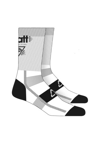 LEATT NOWOŚĆ SKARPETKI ROWEROWE MTB SOCKS WHITE KOLOR BIAŁE ROZMIAR S/M (38-42)