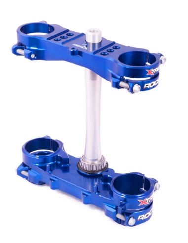 XTRIG PÓŁKI ZAWIESZENIA PRZEDNIEGO ROCS TECH TRIPLE CLAMPS YAMAHA YZ 125 '15-'23 FANTIC XX 125 '21-'23 (OFFSET 25MM) KOLOR