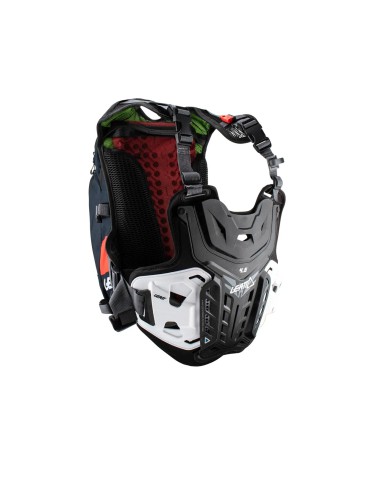 LEATT OSŁONA KLATKI PIERSIOWEJ (BUZER) CHEST PROTECTOR 4.5 MOTO HYDRA BLACK/RED KOLOR CZARNY/CZERWONY