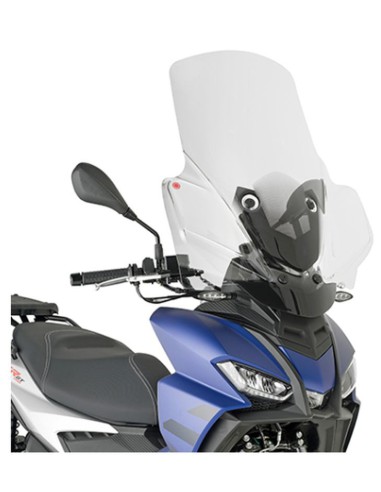 KAPPA SZYBA APRILIA SR 125/200 GT '22-'23 (74 X 61 CM) PRZEZROCZYSTA - POTRZEBNE MOCOWANIE D6711KITK