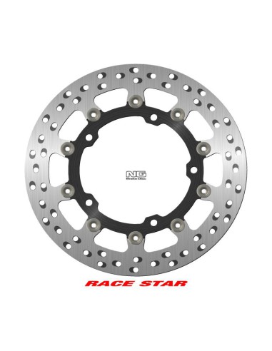 NG TARCZA HAMULCOWA PRZÓD RACE STAR PREMIUM KAWASAKI NINJA 400 / Z 400 '18-'22, ZX-25R '21-'22 (310X141,75X5MM) (5X10,25MM)