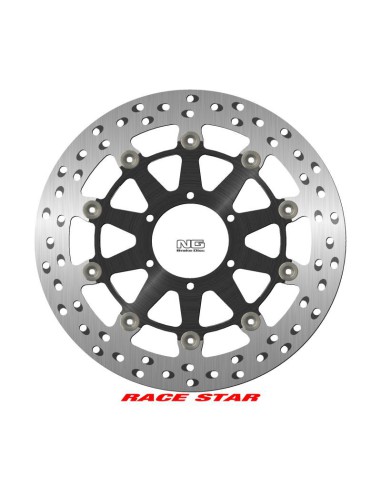 NG TARCZA HAMULCOWA PRZÓD RACE STAR PREMIUM BMW S 1000R '21, S 1000RR '19, S 1000XR '20 (320X80,2X5MM) (6X8,25MM) PŁYWAJĄCA