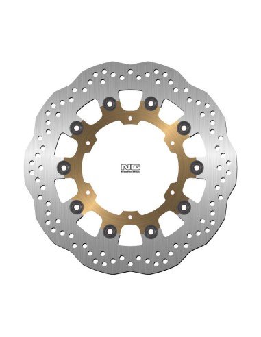 NG TARCZA HAMULCOWA PRZÓD YAMAHA FJR 1300 '03-'19, MT-01 '05-'06, XV V-MAX 1700 '09-'17, YZF-R7 '99-'02 (320X132X5MM) (6X8,25MM)