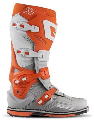 GAERNE BUTY CROSS/ENDURO MODEL SG-22 ORANGE/WHITE KOLOR POMARAŃCZOWY/BIAŁY ROZMIAR 42