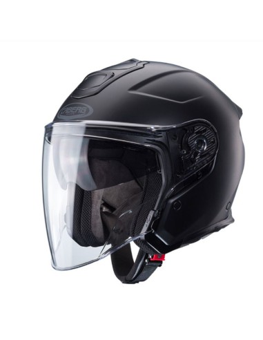 CABERG KASK OTWARTY JET OTWARTY FLYON II BLACK KOLOR CZARNY MAT ROZMIAR M