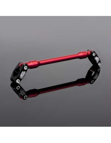 RENTHAL POPRZECZKA KIEROWNICY 7/8 CALA (22MM) ROAD BAR CROSS BRACE SET RED KOLR CZERWONY