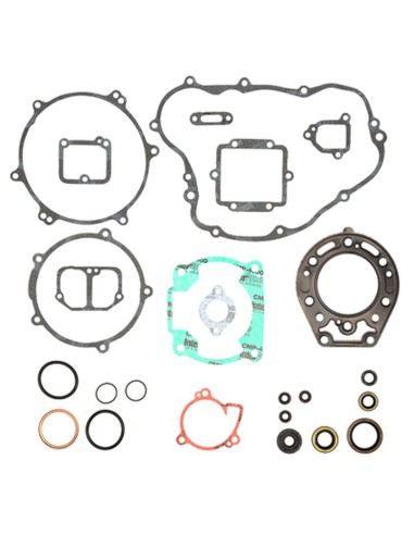 PROX 2024/01 KOMPLET USZCZELEK Z KOMPLETEM USZCZELNIACZY SILNIKOWYCH KAWASAKI KDX 200 '95-'06