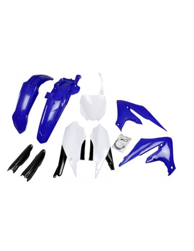 UFO KOMPLET PLASTIKÓW (FULL KIT) Z OSŁONAMI TELESKOPÓW (AMORTYZATORÓW) YAMAHA YZF 250 '19-'23, YZF 450 '18-'22 KOLOR OEM