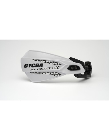 CYCRA NOWOŚĆ OSŁONY RĄK (LISTKI) Z MOCOWANIEM (22MM/28,6MM) MODEL MX RACE KOLOR BIAŁY