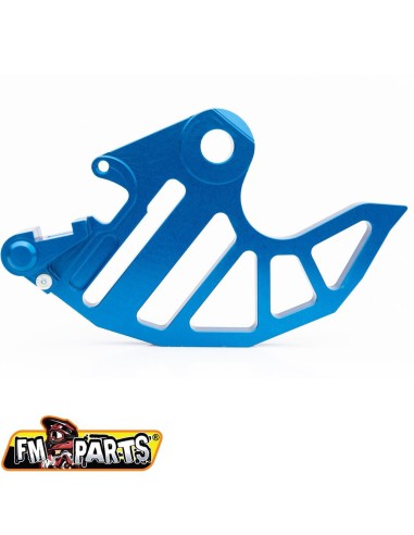 FM-PARTS OSŁONA ALUMINIOWA TARCZY HAMULCOWEJ TYLNEJ KTM / HUSQVARNA / GAS GAS '24' KOLOR NIEBIESKI