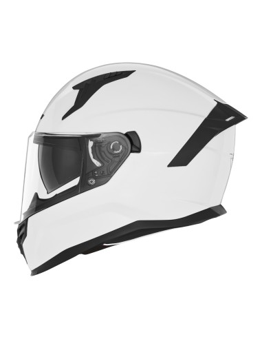 NOX KASK INTEGRALNY (FULL FACE) Z BLENDĄ N401 KOLOR BIAŁY POŁYSK ROZMIAR S