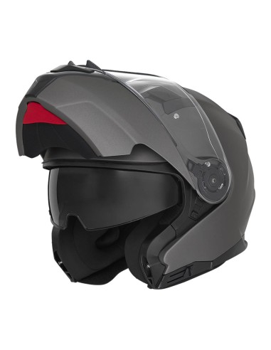 NOX KASK SZCZĘKOWY (FLIP-UP) Z BLENDĄ N966 KOLOR TYTANOWY MAT ROZMIAR XL