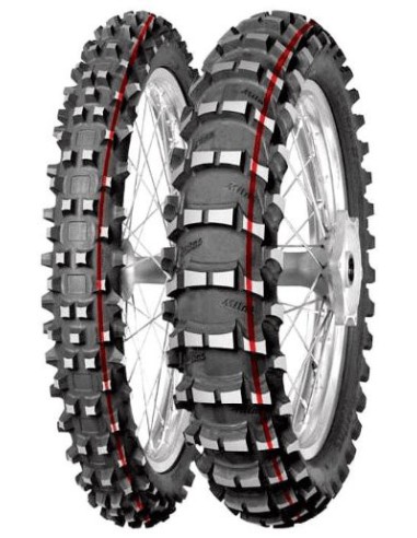 MITAS OPONA 110/90-19 TERRA FORCE MX-SAND 62M TT (CZERWONY PASEK) TYŁ DOT 2022 (DOT:XJDD) (27547) WYCOFANE