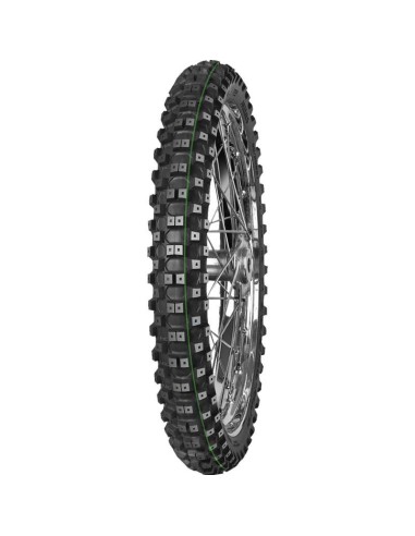 MITAS OPONA 90/90-21 (3.00-21) ENDURO TRAIL-RALLY MH SUPER LIGHT (ZIELONY PASEK) 54R M+S PRZÓD DOT 37/2023 (460145)