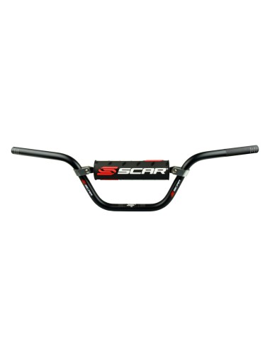 SCAR RACING KIEROWNICA MINI CROSS I PIT BIKE WYSOKA 22,2MM KOLOR CZARNY