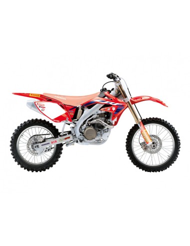 BLACKBIRD KOMPLET NAKLEJEK (OKLEIN) HONDA CRF 450 '05-'08 REPLICA TEAM HRC 23