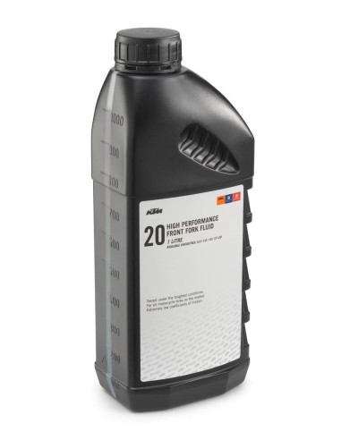 WP SUSPENSION OLEJ DO PRZEDNICH AMORTYZATORÓW FORK OIL 20W (1L) (AKC)