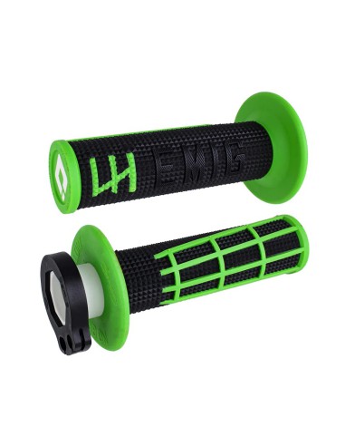 ODI MANETKI OFF ROAD EMIG 2.0 V2 LOCK-ON GRIP KOLOR CZARNY ZIELONY