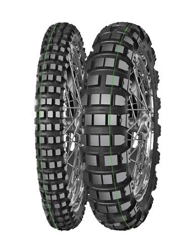 MITAS OPONA 140/80B18 ENDURO TRAIL-RALLY PRO SUPER LIGHT (ZIELONY PASEK) 70R M+S TYŁ DOT 49-52/2023 (zamiennik:70000334)