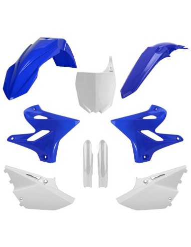 POLISPORT KOMPLET PLASTIKÓW (FULL KIT) YAMAHA YZ 125/250 '15-'20 W ZESTAWIE TABLICA PRZEDNIA (8678400001) I OSŁONY AMORTYZARORÓW