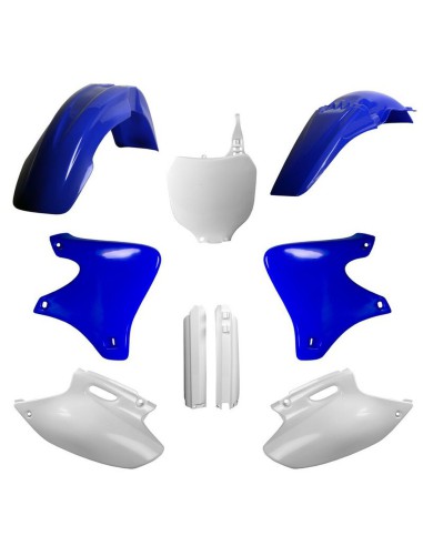 POLISPORT KOMPLET PLASTIKÓW (FULL KIT) YAMAHA YZ 250F '01-'02 W ZESTAWIE TABLICA PRZEDNIA (8658000001) I OSŁONY AMORTYZARORÓW