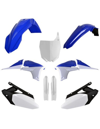 POLISPORT KOMPLET PLASTIKÓW (FULL KIT) YAMAHA YZ 450F '10-'13 W ZESTAWIE TABLICA PRZEDNIA (8678400001) I OSŁONY AMORTYZARORÓW