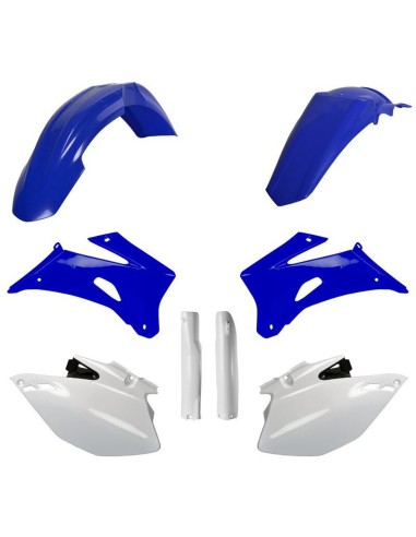 POLISPORT KOMPLET PLASTIKÓW (FULL KIT) YAMAHA WR 250F '07-'14 WR 450F '07-'11 W ZESTAWIE OSŁONY AMORTYZARORÓW (8398200001) KOLOR