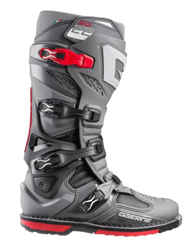 GAERNE BUTY CROSS/ENDURO MODEL SG-22 ANTHRACITE/BLACK/RED KOLOR ANTRACYT/CZARNY/CZERWONY ROZMIAR 48