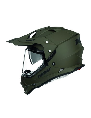 NOX KASK OFFROAD / TRAIL DUOSPORT (DUAL) N312 SOLID Z SZYBKĄ I BLENDĄ KOLOR ZIELONY MAT (KHAKI) ROZMIAR XL