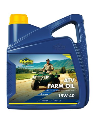 PUTOLINE OLEJ SILNIKOWY 4T ATV FARM OIL 15W40 4L (AKC)